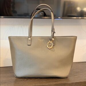 Henri Bendel Taupe Tote Bag